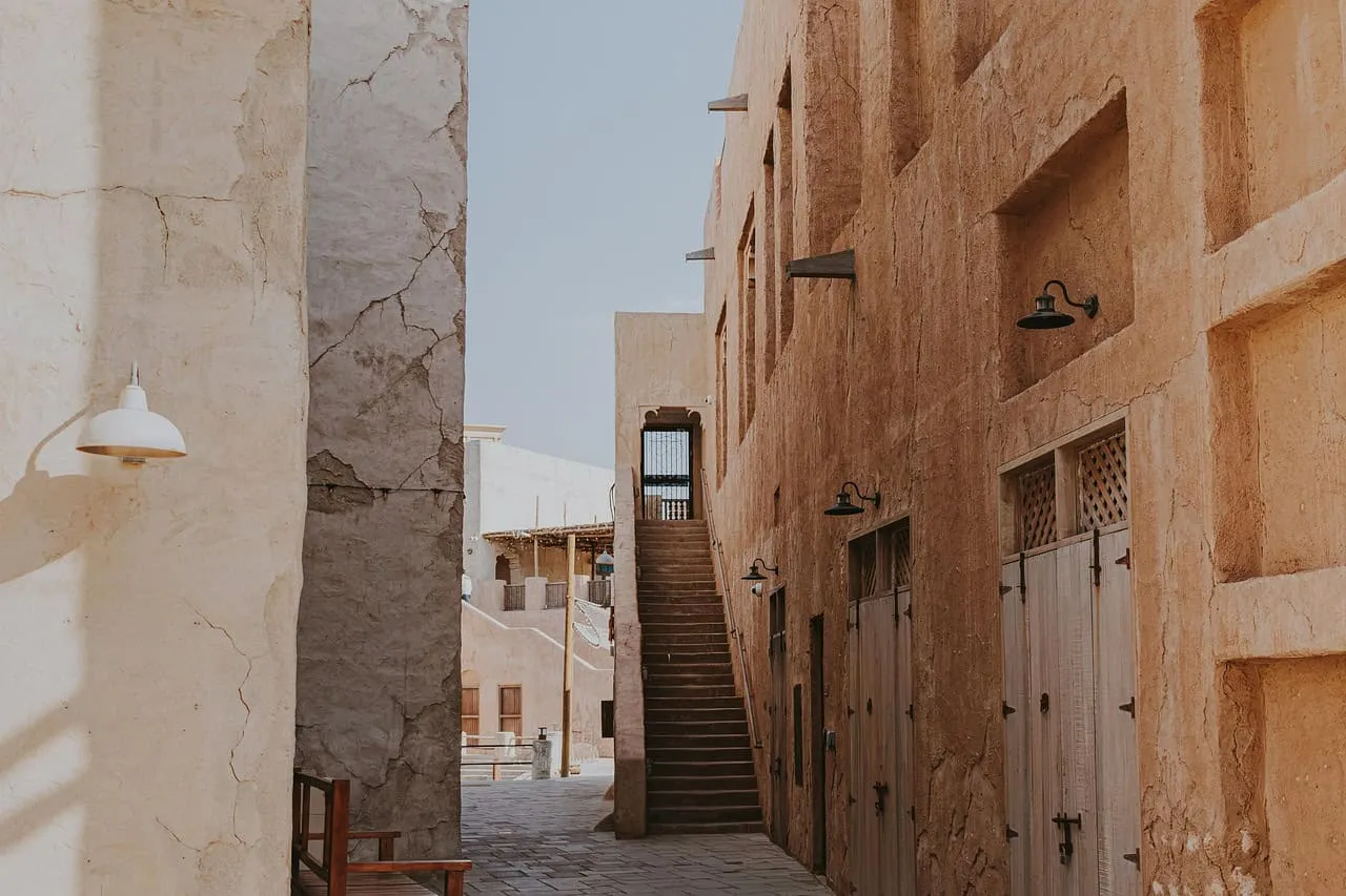 imagine showing Dubai old town for article Middle East family offices